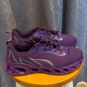 Purple Athletic Sneakers
